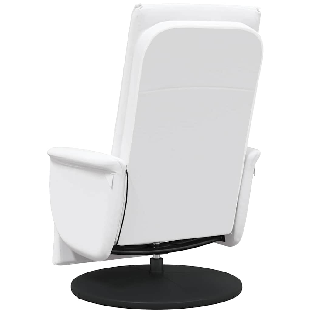 Poltrona reclinabile con massaggio Bianco 71 x 90 x 105 cm | homemem39