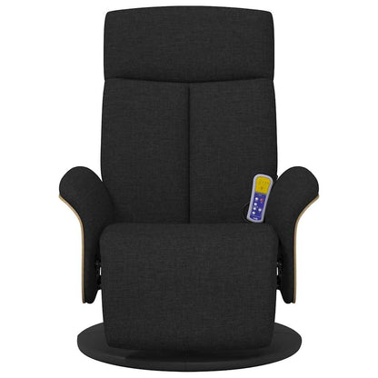 Poltrona Massaggiante Nero 79 x 87 x 104,5 cm Tessuto | homemem39