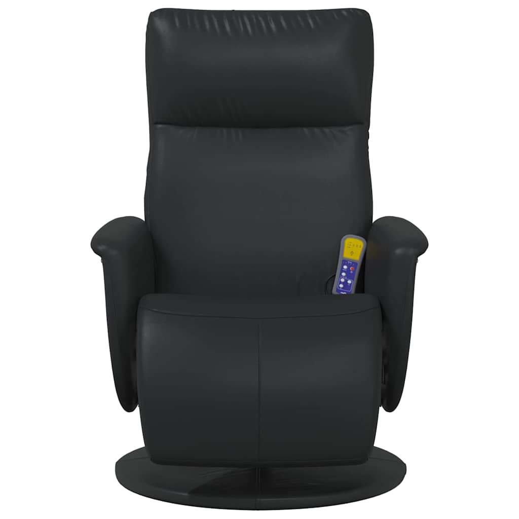 Poltrona Massaggiante Nero 71 x 90 x 105 cm Pelle Sintetica | homemem39