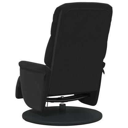 Poltrona Massaggiante Nero 91 x 71 x 105 cm Velluto | homemem39