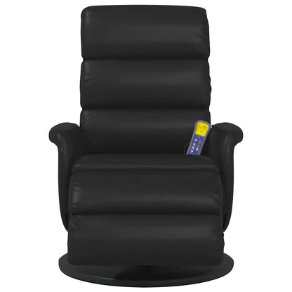 Poltrona Massaggiante Nero 71 x 98 x 106 cm Pelle Sintetica | homemem39