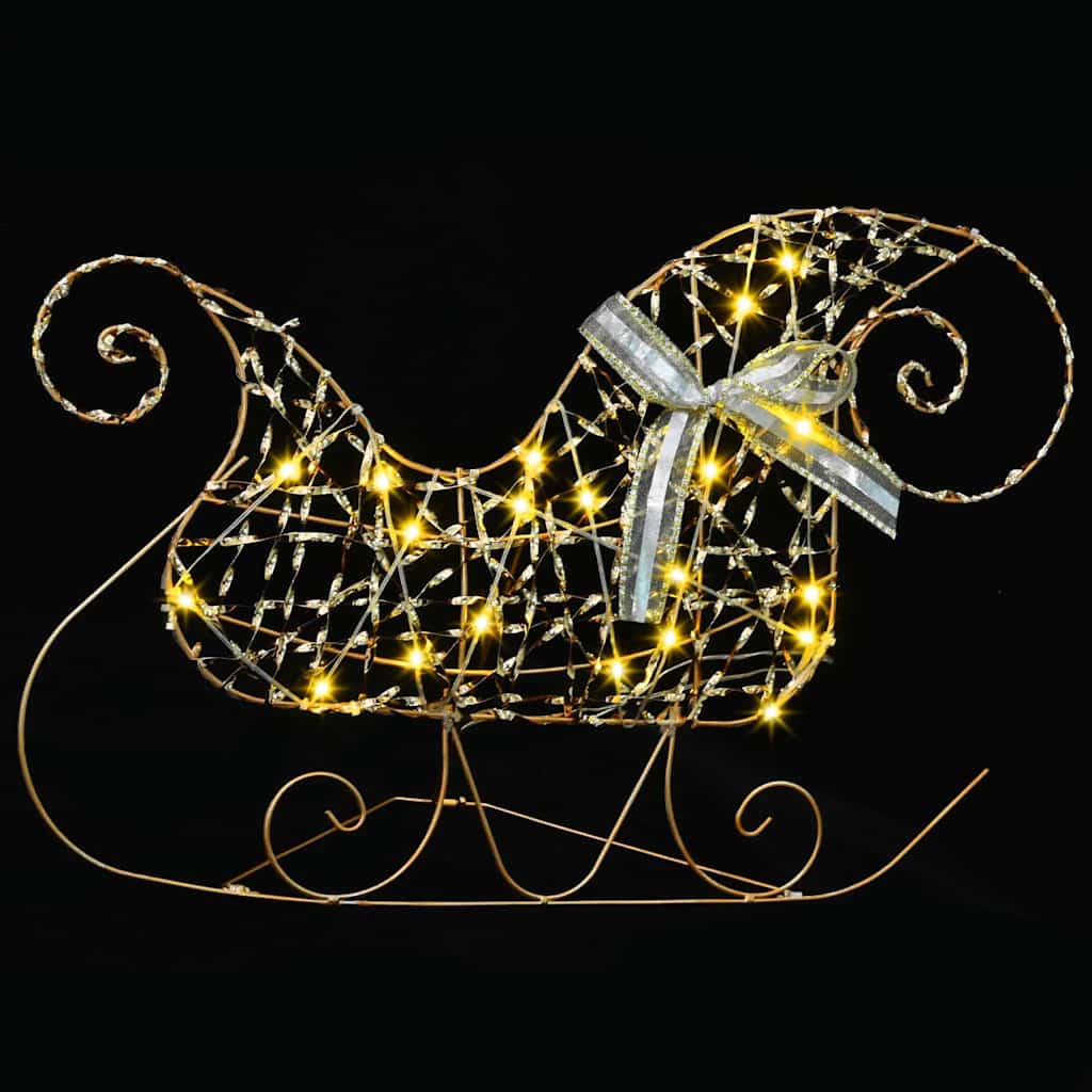 Renne LED con 40 LED 7 pcs Oro PET | homemem39
