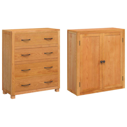 Set di Mobili per Magazzino con porta Marrone Legno multistrato