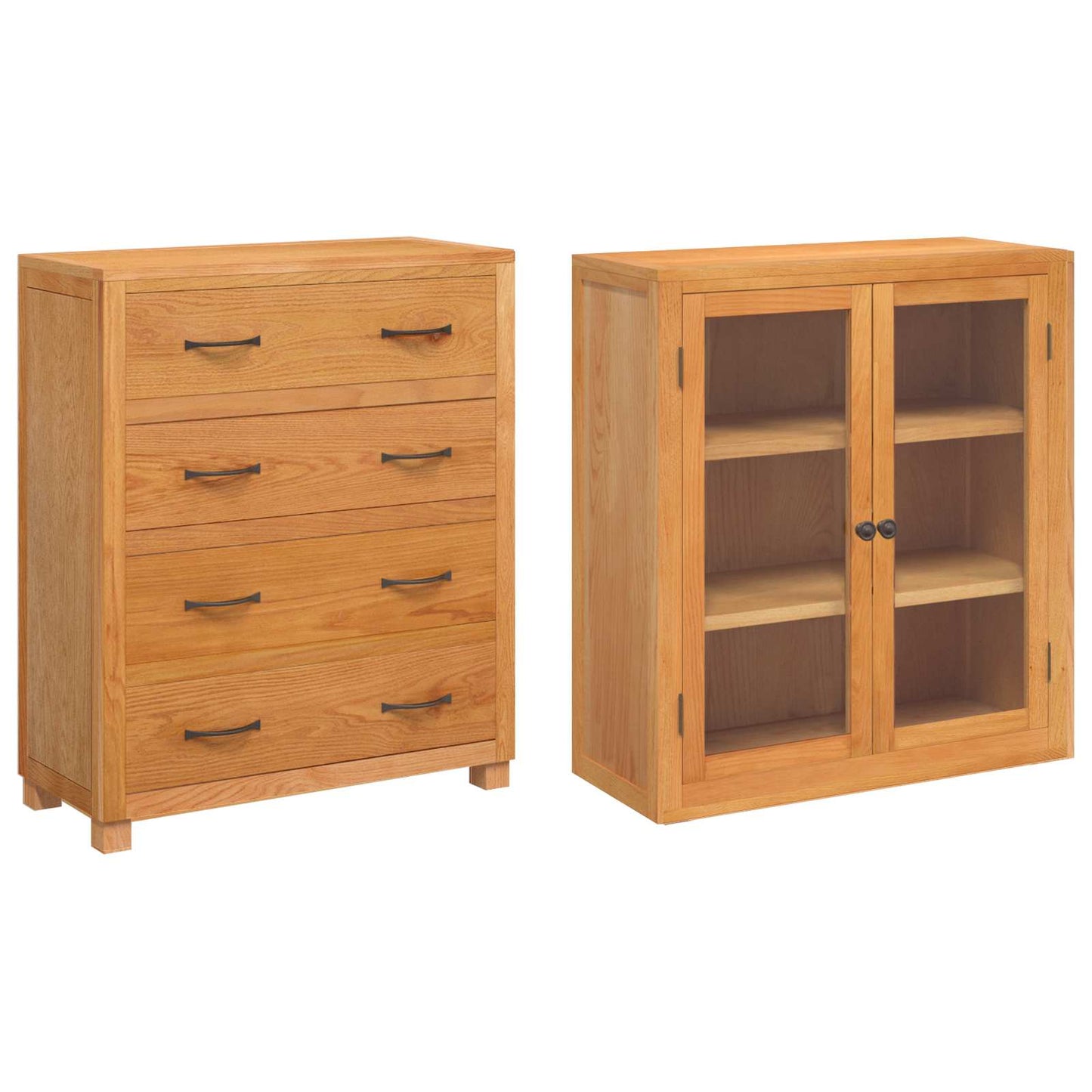 Set di Mobili per Magazzino con porta Marrone Legno multistrato