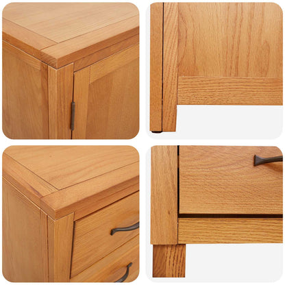 Set di Mobili per Magazzino con porta Marrone Legno multistrato | homemem39