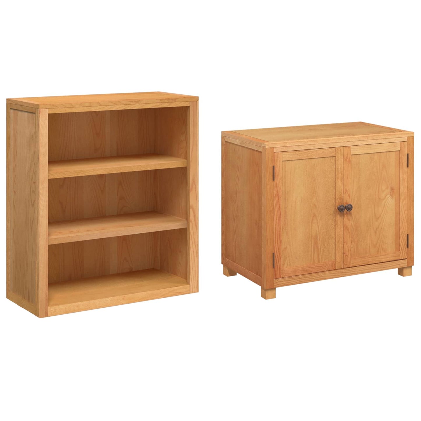 Set di Mobili per Magazzino con porta Marrone Legno multistrato