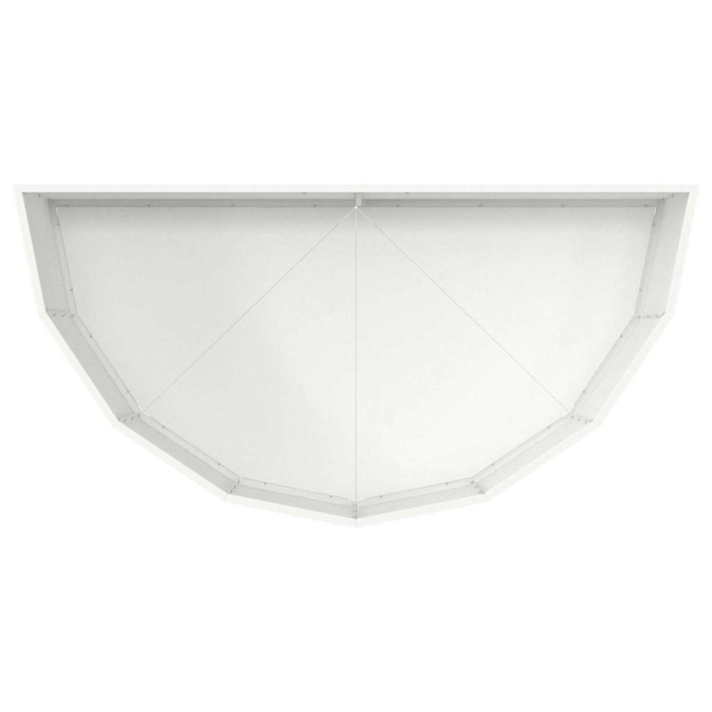 Fioriera Bianco 120 x 60 x 35 cm Acciaio