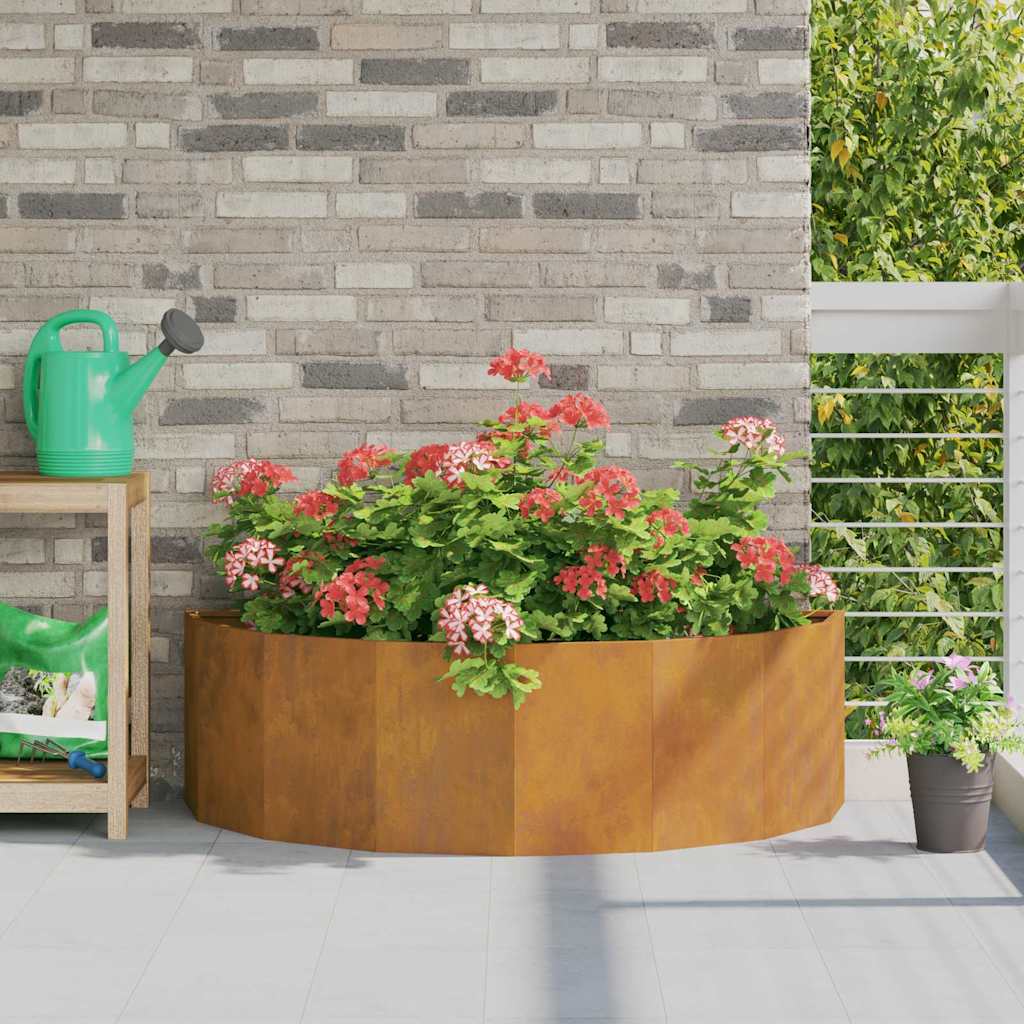 Fioriera Ruggine 120 x 60 x 35 cm