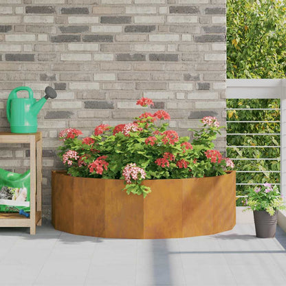 Fioriera Ruggine 120 x 60 x 35 cm