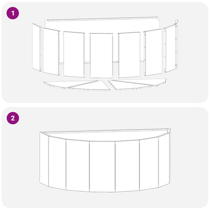 Fioriera Verde oliva 90 x 45 x 35 cm Acciaio