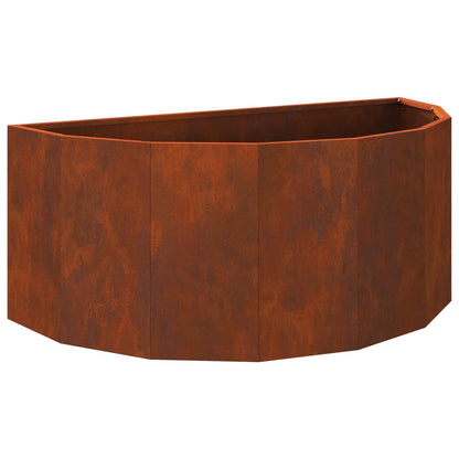 Fioriera Ruggine 90 x 45 x 35 cm