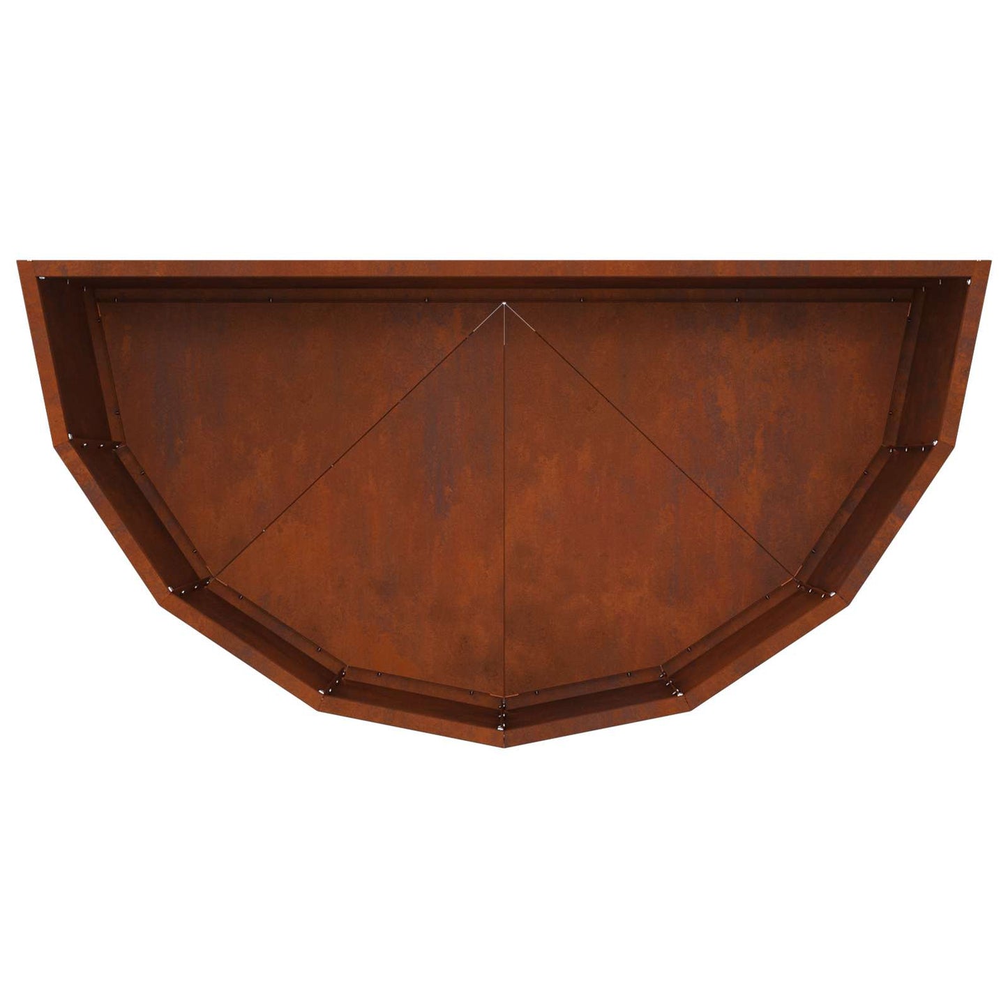 Fioriera Ruggine 90 x 45 x 35 cm | homemem39