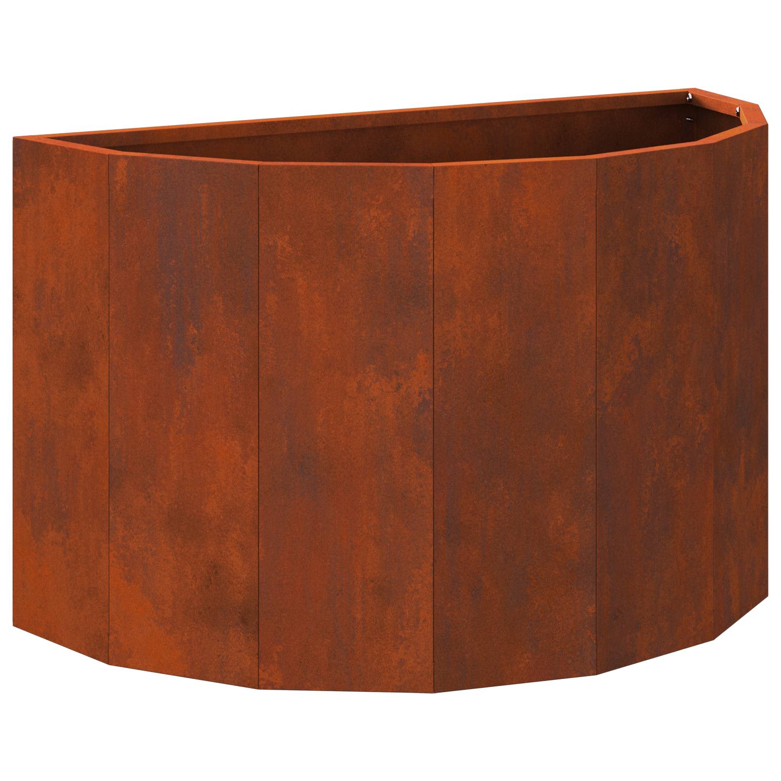Fioriera Ruggine 60 x 30 x 35 cm | homemem39
