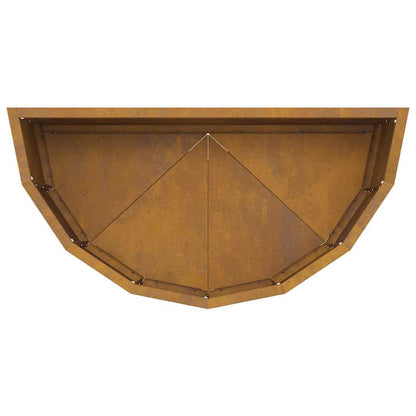 Fioriera Ruggine 60 x 30 x 35 cm