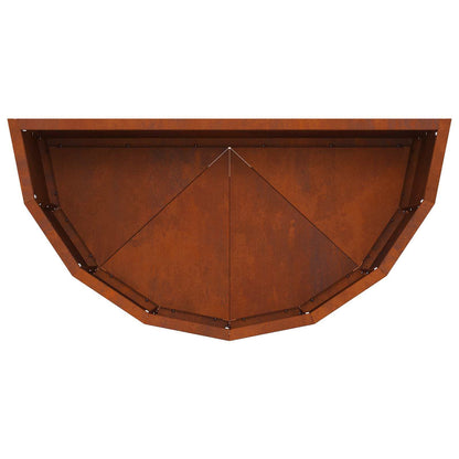 Fioriera Ruggine 60 x 30 x 35 cm | homemem39