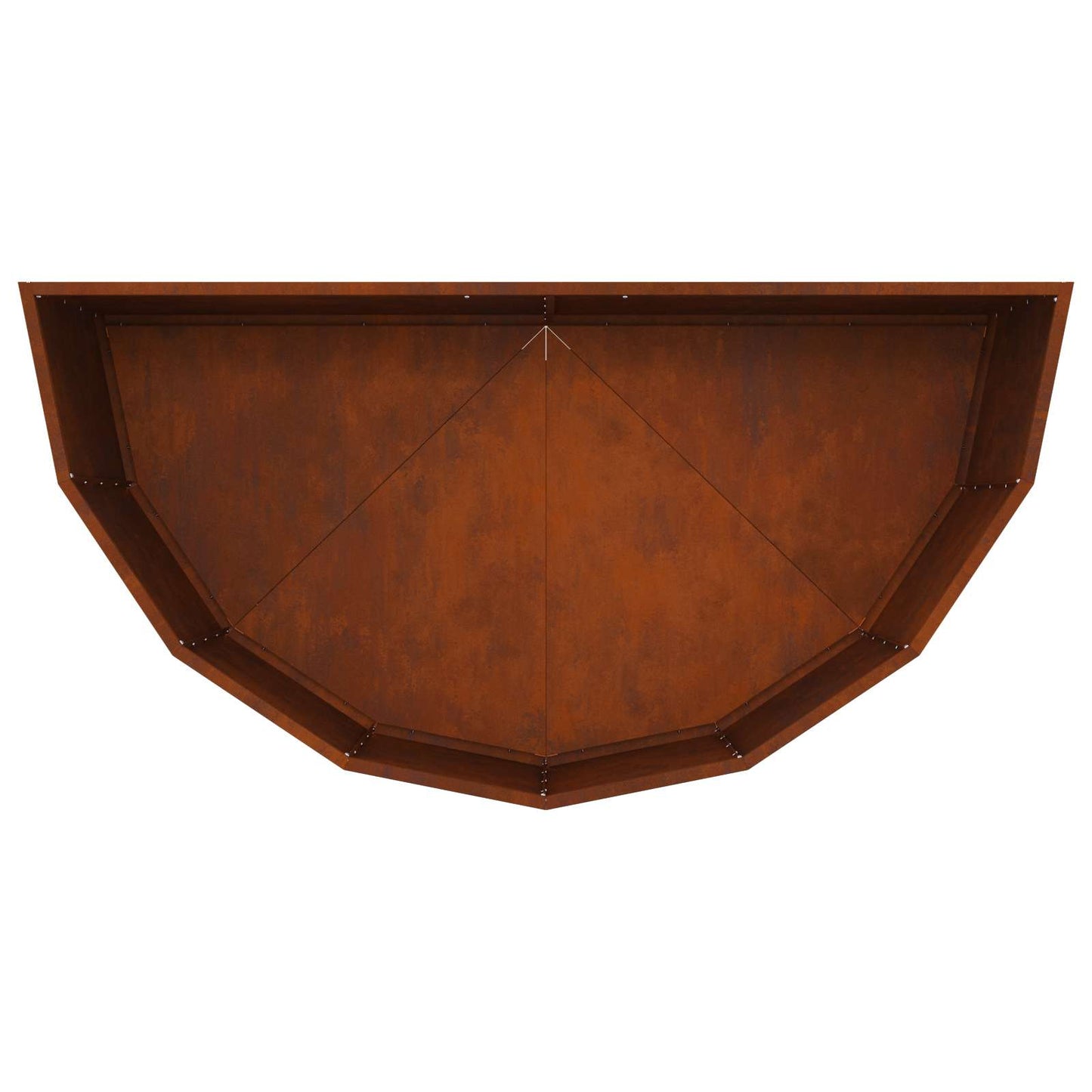 Fioriera Ruggine 120 x 60 x 50 cm | homemem39