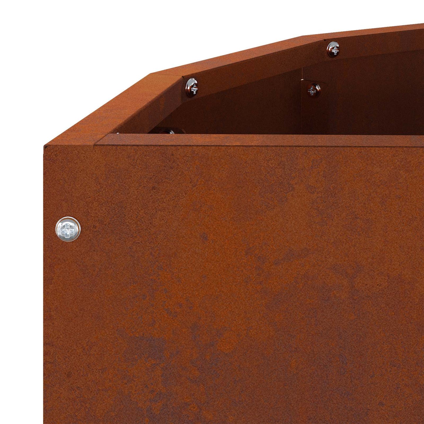 Fioriera Ruggine 60 x 30 x 50 cm | homemem39