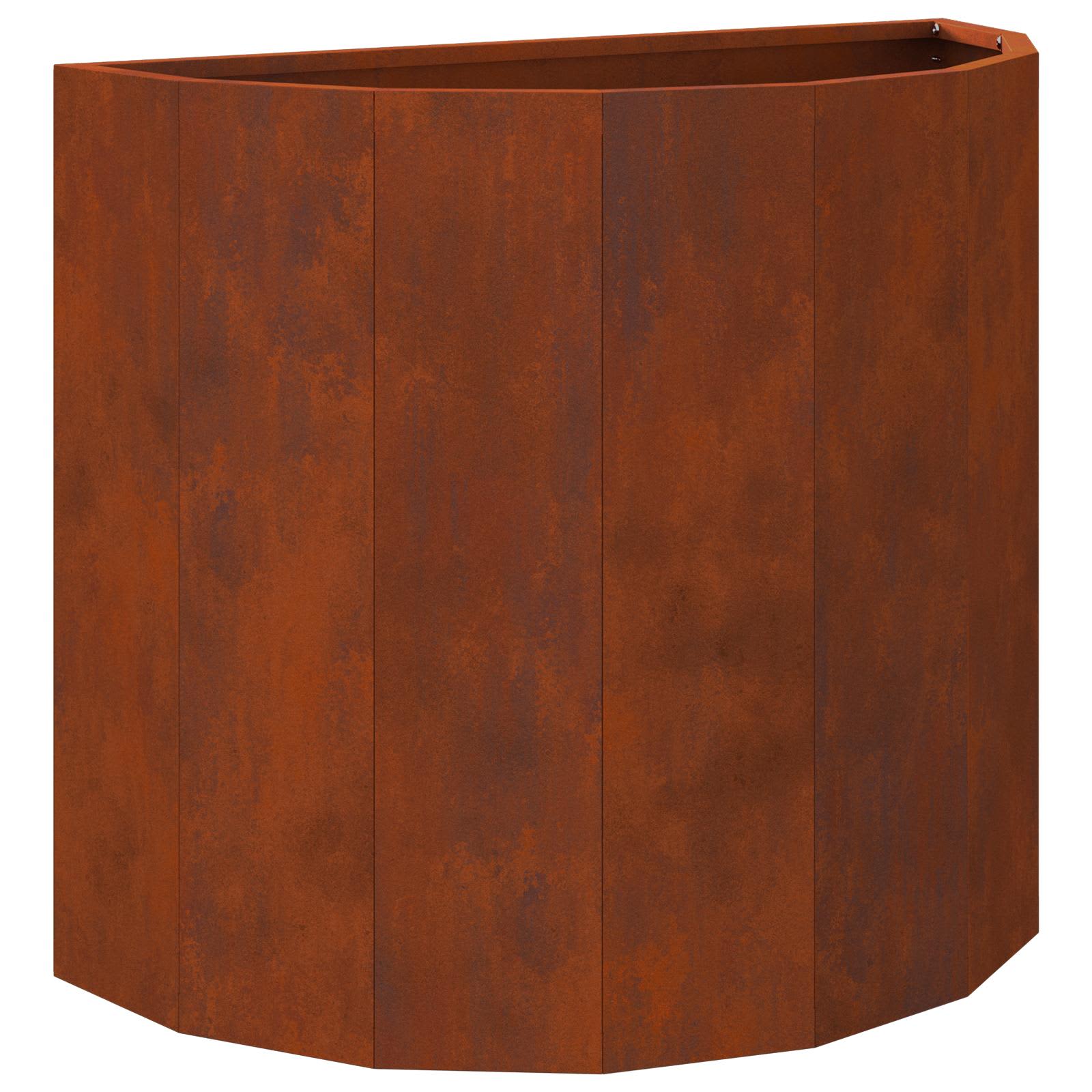 Fioriera Ruggine 60 x 30 x 50 cm | homemem39