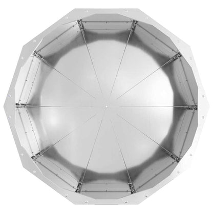 Fioriera Argento 60 x 60 x 35 cm Acciaio zincato