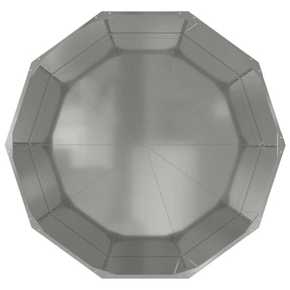 Fioriera Argento 120 x 120 x 50 cm Acciaio zincato