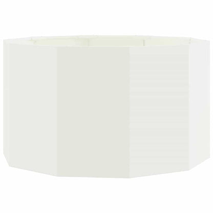 Fioriera Bianco 90 x 90 x 50 cm Acciaio