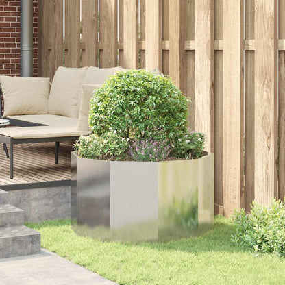 Fioriera Argento 90 x 90 x 50 cm Acciaio zincato