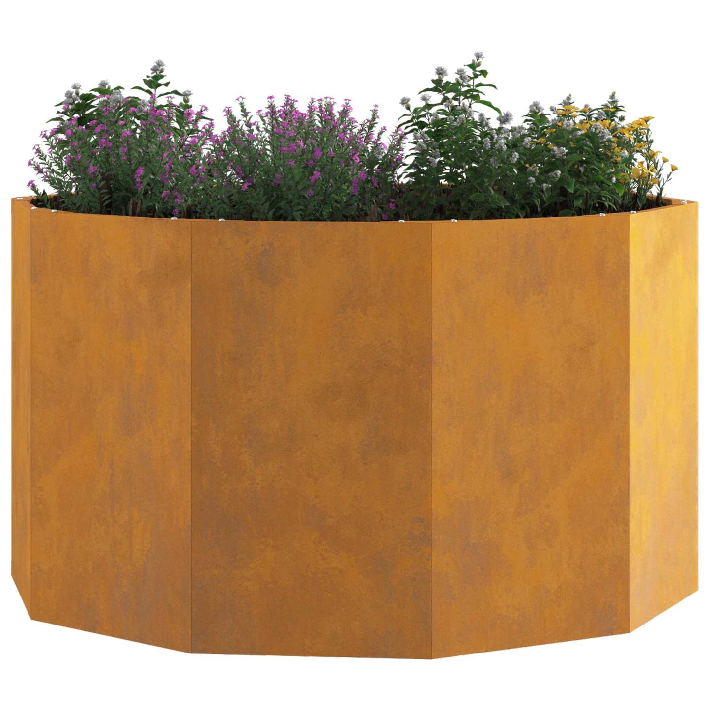 Fioriera Ruggine 90 x 90 x 50 cm | homemem39