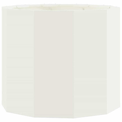 Fioriera Bianco 60 x 60 x 50 cm Acciaio