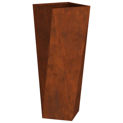Fioriera 2 pcs Ruggine 30 x 30 x 75 cm | homemem39