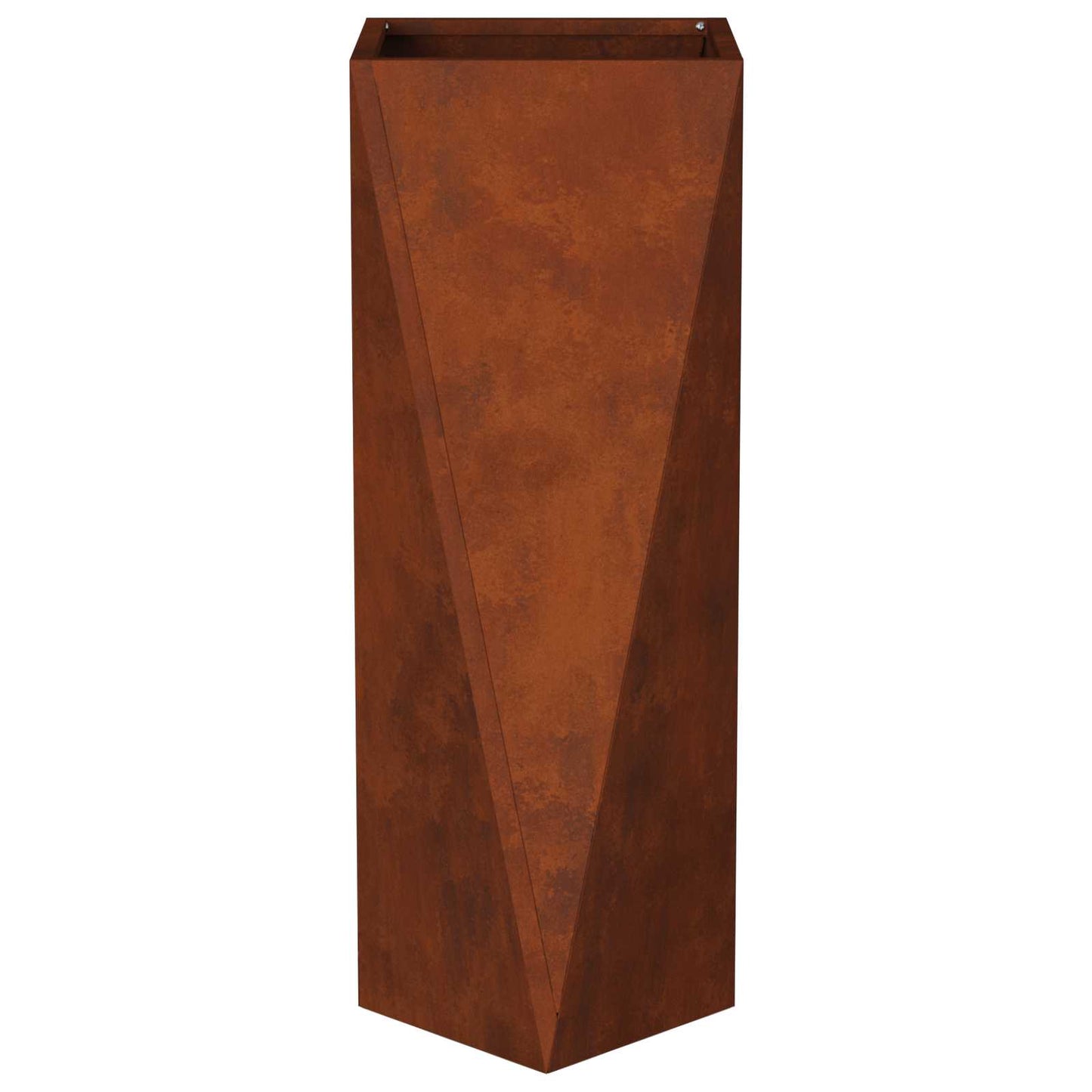 Fioriera 2 pcs Ruggine 30 x 30 x 75 cm | homemem39