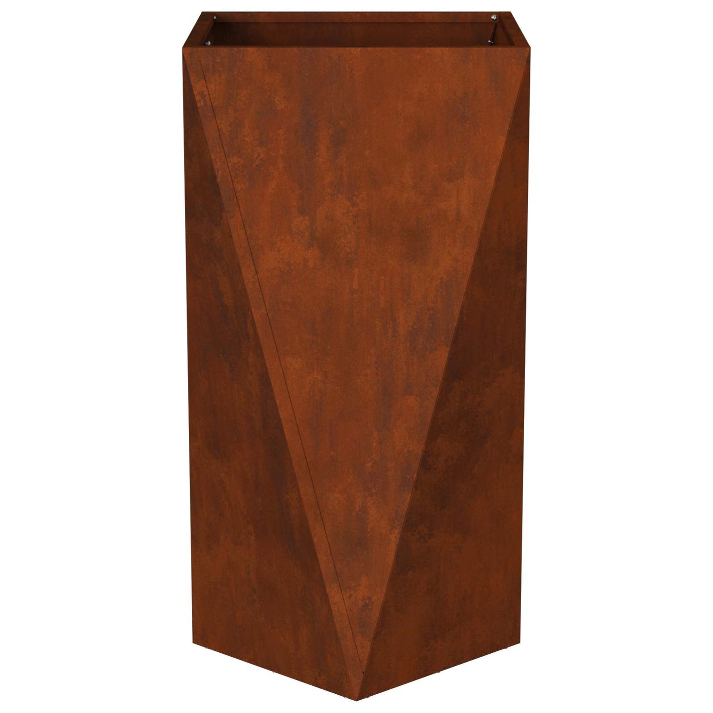 Fioriera Ruggine 40 x 40 x 75 cm | homemem39