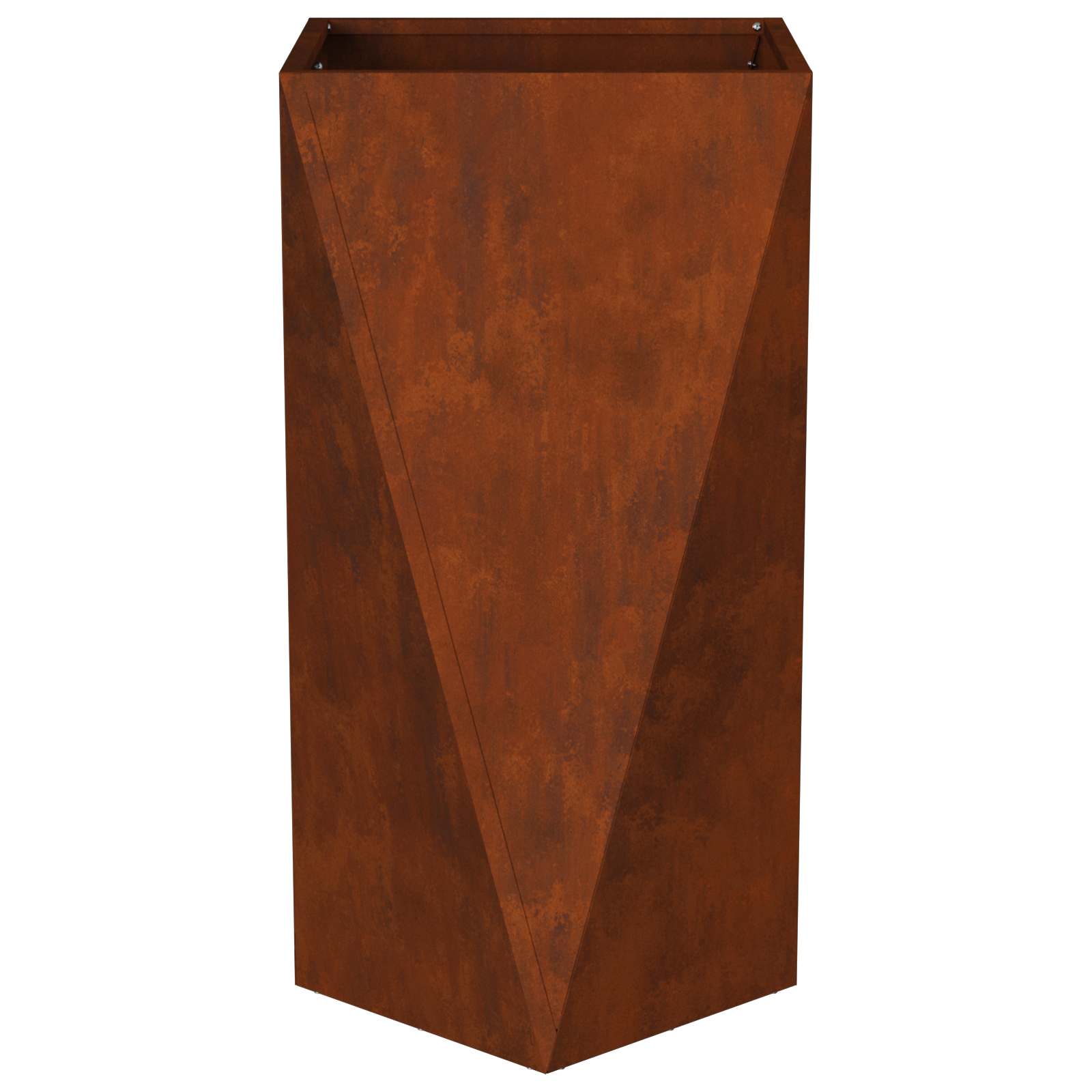 Fioriera Ruggine 40 x 40 x 75 cm | homemem39
