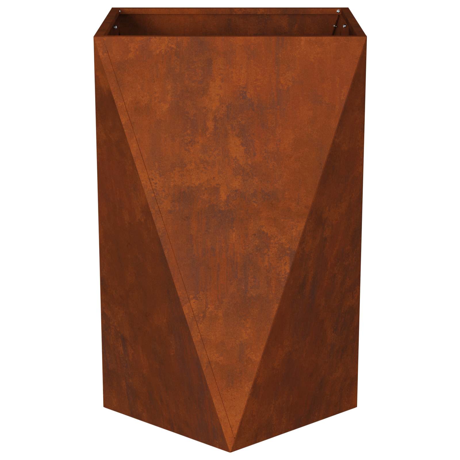 Fioriera Ruggine 50 x 50 x 75 cm | homemem39