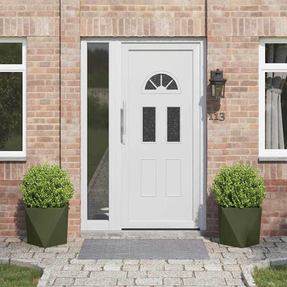 Fioriera 2 pcs Verde oliva 40 x 40 x 40 cm Acciaio