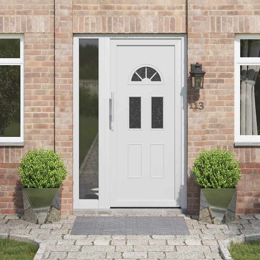 Fioriera 2 pcs Argento 40 x 40 x 40 cm Acciaio zincato