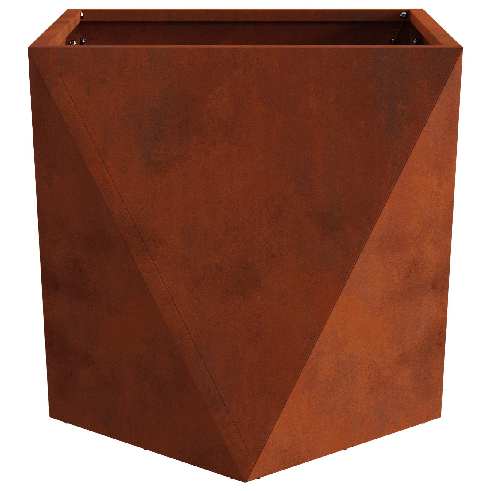 Fioriera 2 pcs Ruggine 40 x 40 x 40 cm | homemem39
