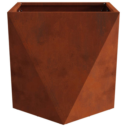 Fioriera 2 pcs Ruggine 40 x 40 x 40 cm | homemem39