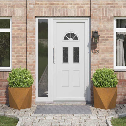 Fioriera 2 pcs Ruggine 50 x 50 x 50 cm