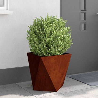 Fioriera 2 pcs Ruggine 50 x 50 x 50 cm | homemem39