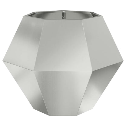 Fioriera Argento 75 x 75 x 60 cm Acciaio zincato