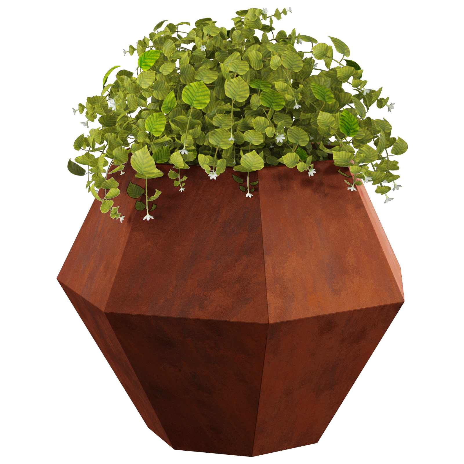 Fioriera Ruggine 75 x 75 x 60 cm | homemem39