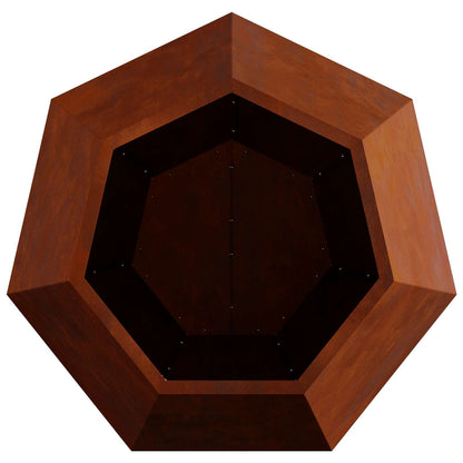 Fioriera Ruggine 75 x 75 x 60 cm | homemem39