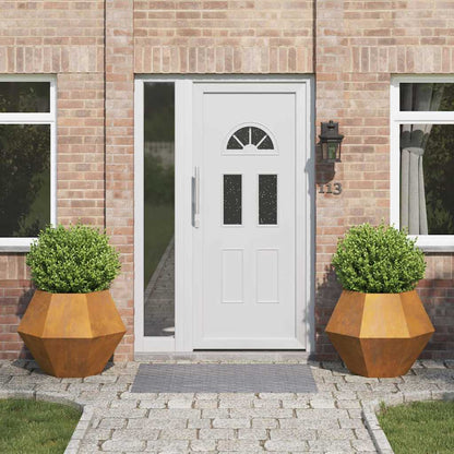 Fioriera 2 pcs Ruggine 75 x 75 x 60 cm