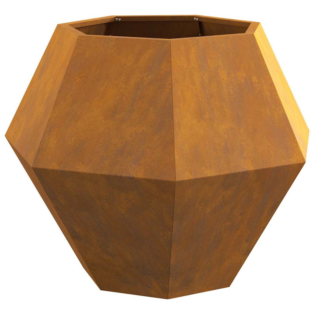 Fioriera 2 pcs Ruggine 75 x 75 x 60 cm