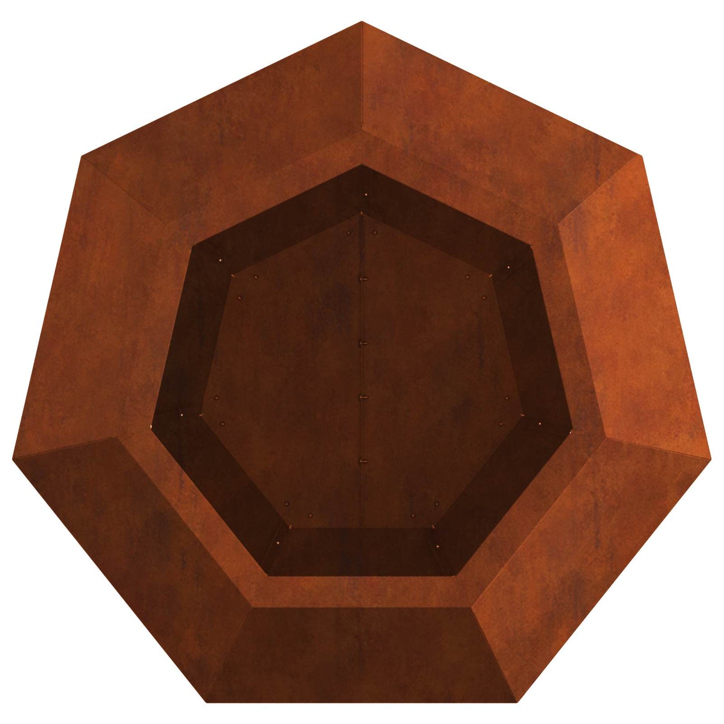 Fioriera Ruggine 50 x 50 x 40 cm | homemem39