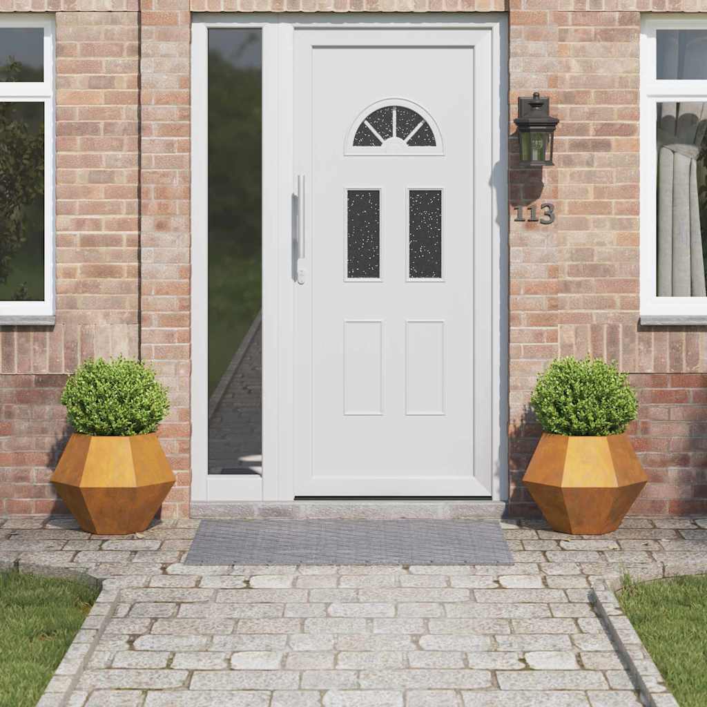 Fioriera 2 pcs Ruggine 50 x 50 x 40 cm