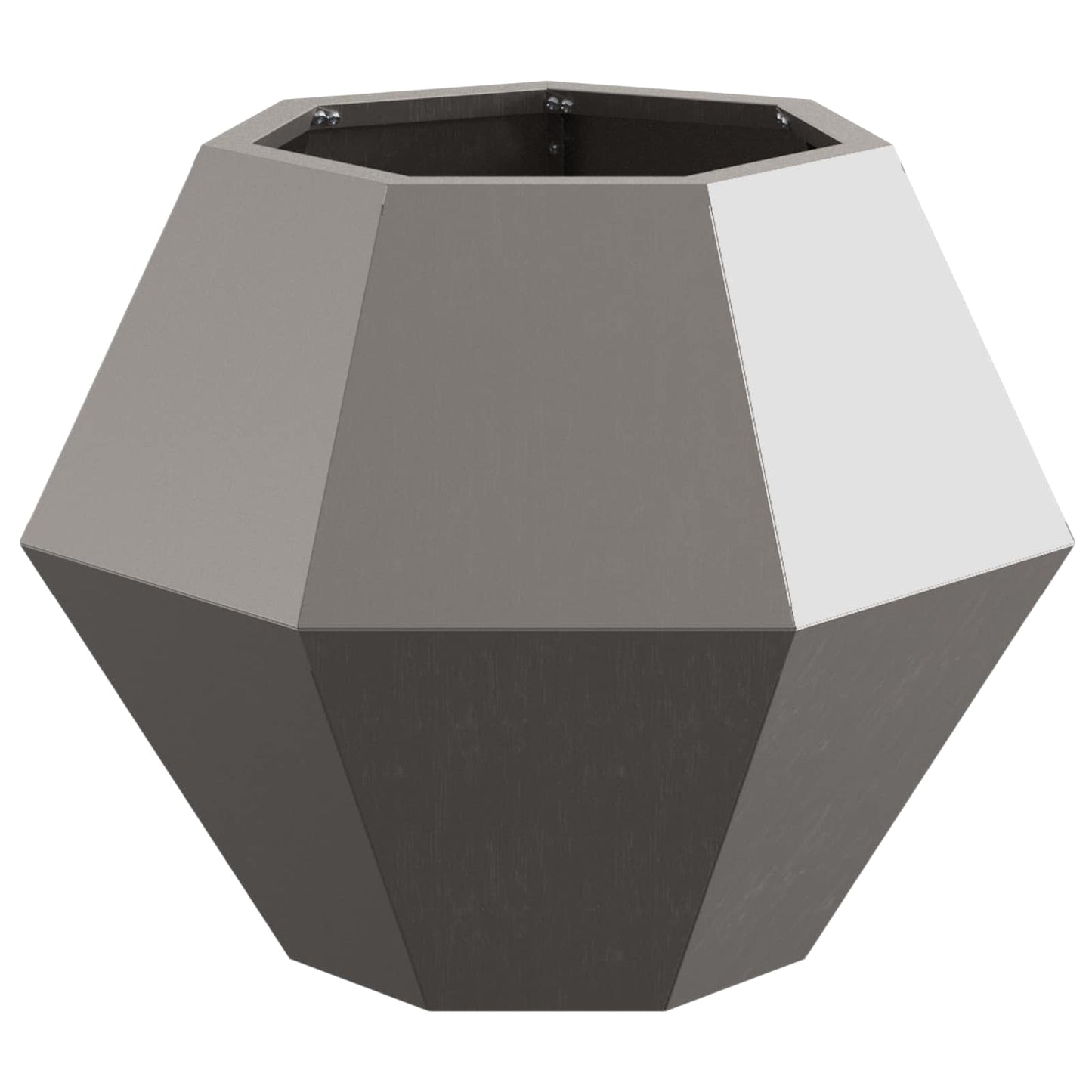 Fioriera 2 pcs Ruggine 50 x 50 x 40 cm | homemem39