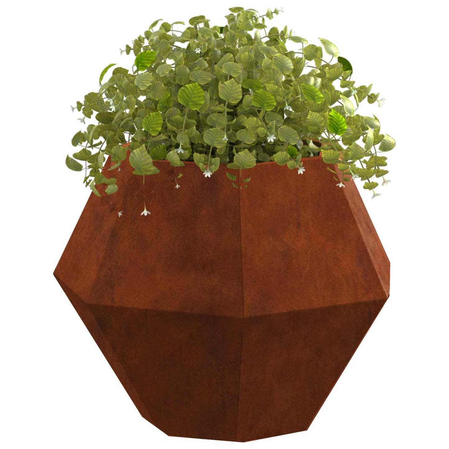 Fioriera 2 pcs Ruggine 50 x 50 x 40 cm