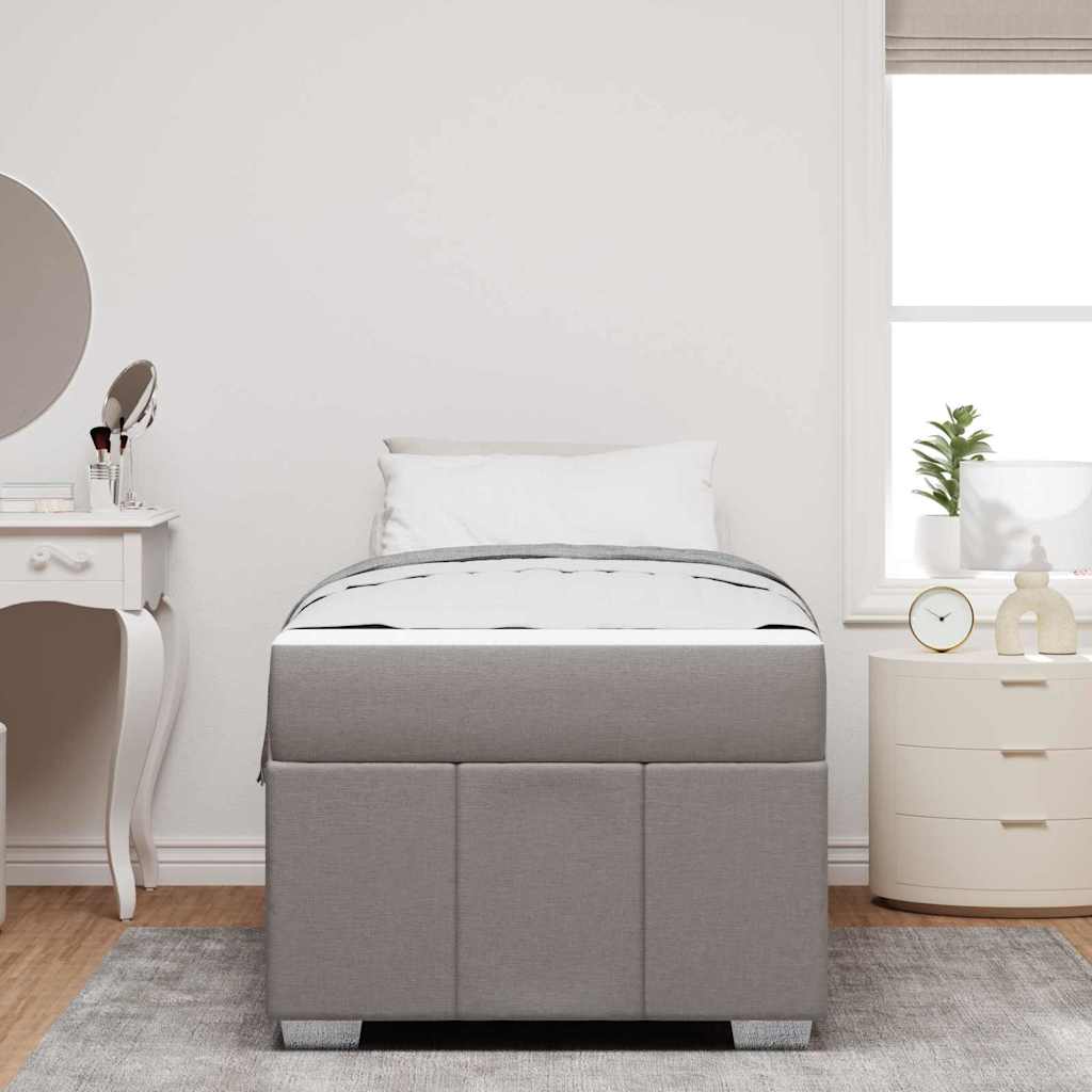 Struttura del letto con materasso Talpa 100 x 200 cm Tessuto | homemem39