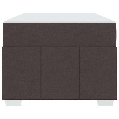 Struttura del letto Marrone Scuro 120 x 190 cm Tessuto | homemem39